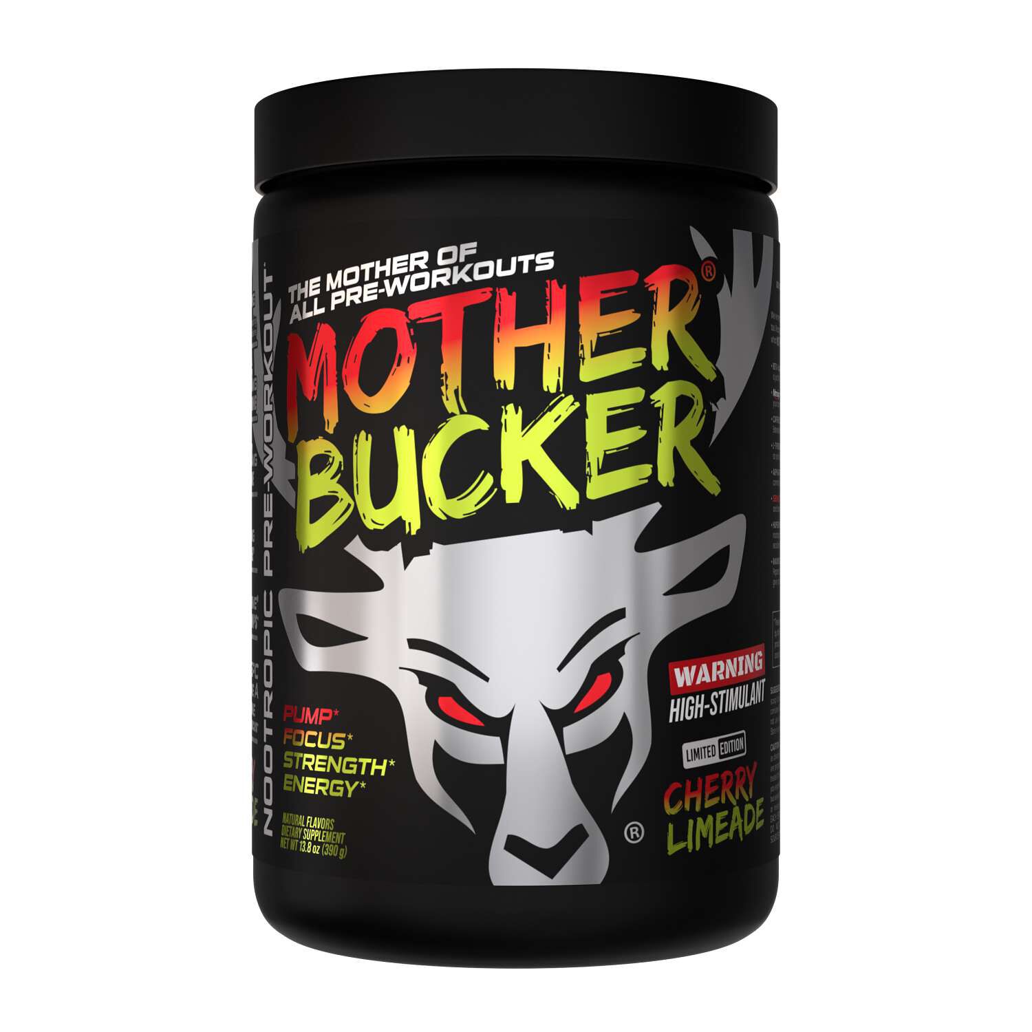 Mother Bucker&trade; Nootropic Pre-Workout - Cherry Limeade (20 Servings)  | GNC